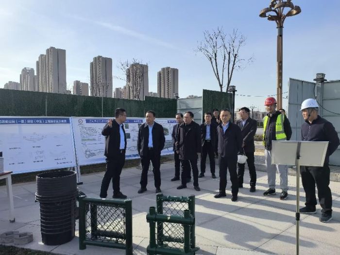 唐晓深入集团在建项目进行调研督导(图文)